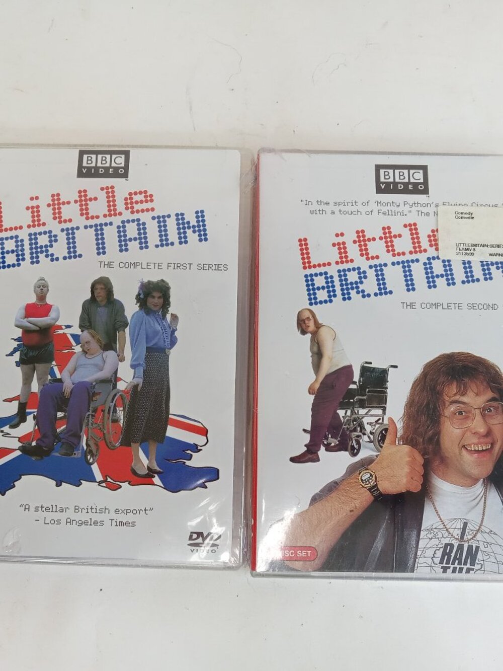 Little Britain The Complete First Second 1st 2nd Series DVD Set 2005 New SEALED